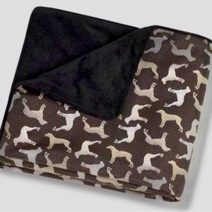 Rare hard to find William Wegman designed weimaraner  Crypton throw over NWT